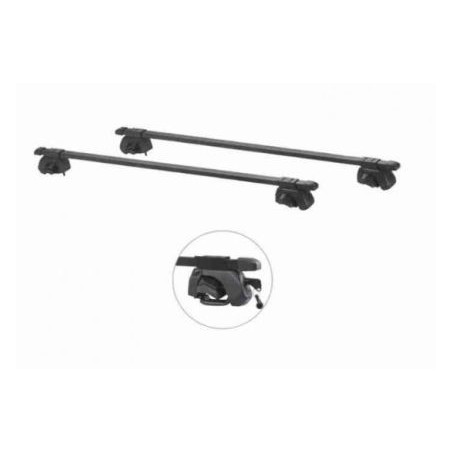 Греди напречни за багажник за кола - за стандартни надлъжни релси 120cm с ключ - метални