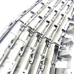 Решетка за Mercedes W211 E-Class (2006-2009) - AMG - хром