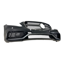 Пакет Предна броня за Mercedes C-Class W205 (2014+) - AMG look с добавка за задна броня и накрайници