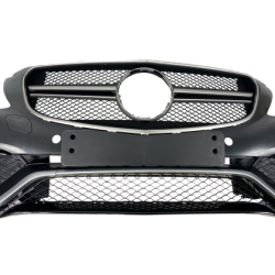 Пакет Предна броня за Mercedes C-Class W205 (2014+) - AMG look с добавка за задна броня и накрайници