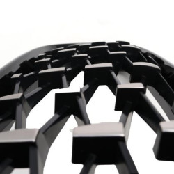 Решетки за BMW X5 F15 / X6 F16 (2013+) - Гланц - Diamond design - хром / черно