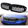 Решетки за BMW G20 (2018+) - Гланц - Diamond Design - хром / черно