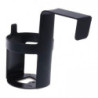 Поставка за чаши - за врата с отварячка за бутилки - черна