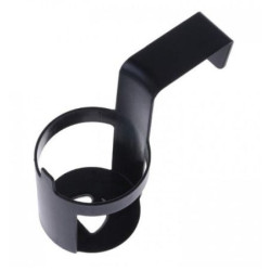 Поставка за чаши - за врата с отварячка за бутилки - черна