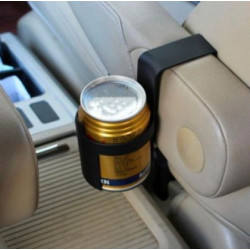 Поставка за чаши - за врата с отварячка за бутилки - черна