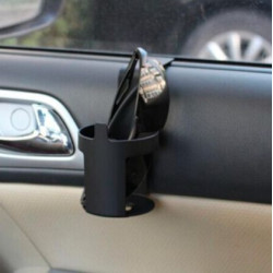 Поставка за чаши - за врата с отварячка за бутилки - черна