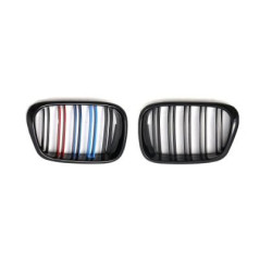 Решетки за BMW E39 (1995-2003) - двойни с три цвята