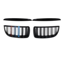 Решетки за BMW E90 (2005-2008) - двойни с три цвята