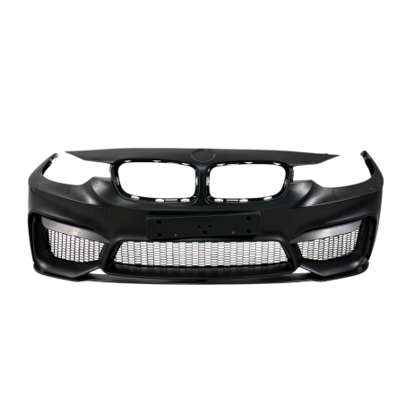 Предна Броня за BMW F30 (2011+) - M3 с лип спойлер - без отвори за парктроник