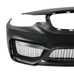 Предна Броня за BMW F30 (2011+) - M3 с лип спойлер - без отвори за парктроник