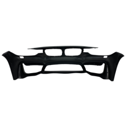 Предна Броня за BMW F30 (2011+) - M3 с лип спойлер - без отвори за парктроник