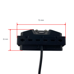 Камера за задно виждане с парктроник - 2 в 1