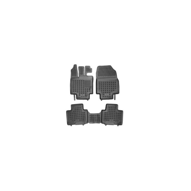 Гумени стелки за TOYOTA Highlander IV (XU70) (2019+) 5 места - тип леген