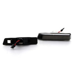 Диодни мигачи за калник BMW E53 (1999-2006) - опушени с бягащ мигач