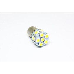 Диодна крушка тип BA15S с 13 SMD диода единична светлина Бяла