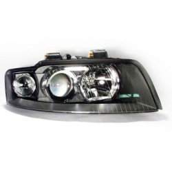 Кристални фарове AUDI A4 B6 (2001-2004) - черни