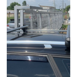 Греди напречни за багажник за кола - за стандартни надлъжни релси - 130cm с ключ