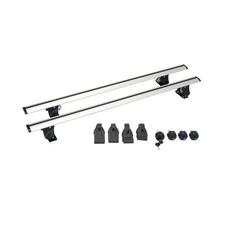 Универсални алуминиеви напречни греди за таван на кола без рейки - 135см