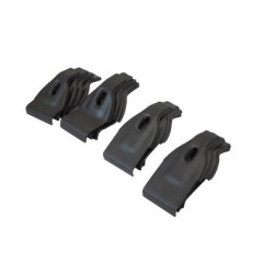 Универсални алуминиеви напречни греди за таван на кола без рейки - 135см, с ключ