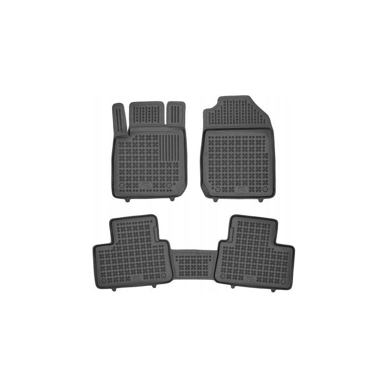 Гумени стелки за ISUZU D-Max III (2020+) - 2 врати с единична кабина - тип леген