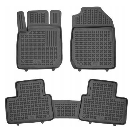 Гумени стелки за ISUZU D-Max III (2020+) - 2 врати с единична кабина - тип леген