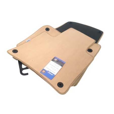 Мокетни стелки за VW Touareg II (2010-2018) - бежови