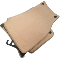 Мокетни стелки за VW Touareg II (2010-2018) - бежови