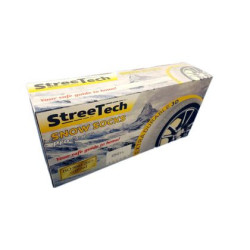 Текстилни вериги за сняг Streetech Pro Series - бял цвят - размер S - 2бр.