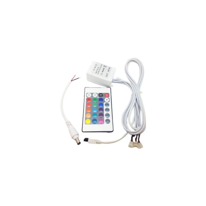 Модул с дистанционно управление за ангелски очи - RGB с тясни букси