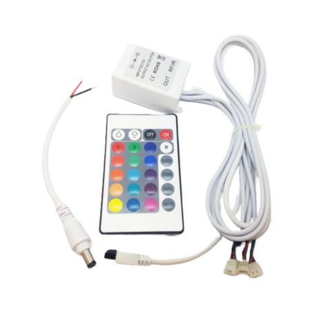 Модул с дистанционно управление за ангелски очи - RGB с тясни букси