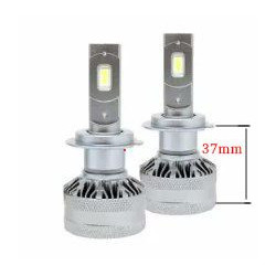 Лед крушки - Led система H7 модел A60 за фарове - 155 000 Лукса 55W - Canbus 4300K - 1500% повече светлина