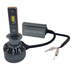 Лед крушки - Led система H1 модел A60 за фарове - 155 000 Лукса 55W - Canbus 6000K - 1500% повече светлина