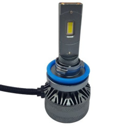 Лед крушки - Led система H8 / H9 / H11 модел A60 за фарове - 155 000 Лукса 55W - Canbus 6000K - 1500% повече с