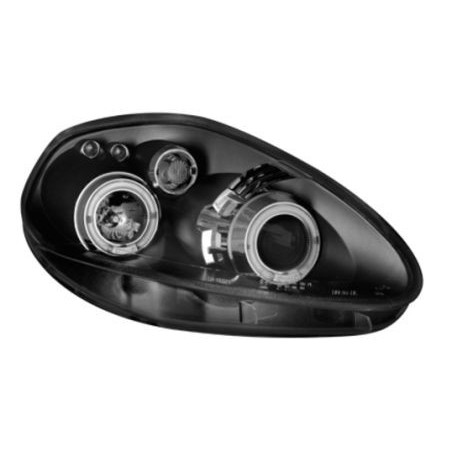 Кристални фарове FIAT Grande PUNTO (2005-2008) - черни