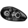 Кристални фарове FIAT Grande PUNTO (2005-2008) - черни