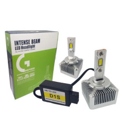 Лед крушки - Led система D1S за подмяна на фабричен ксенон -  160 000 Лукса