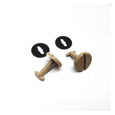 Пластмасови щипки за закрепяне на стелки към пода за BMW - бежови