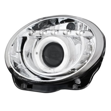 Кристални фарове FIAT 500 (07+) - хром