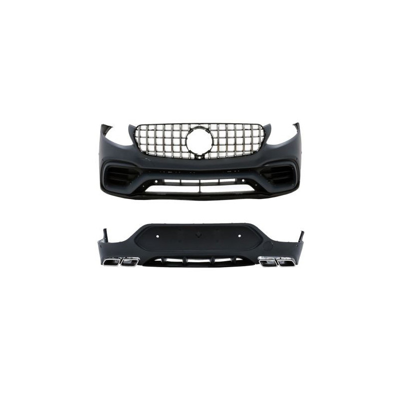 Body Kit - AMG Пакет за Mercedes GLC Coupe C253  (2015-2019) - AMG C63 Design