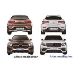 Body Kit - AMG Пакет за Mercedes GLC Coupe C253 (2015-2019) - AMG C63 Design