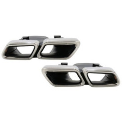 Боди Кит пакет за Mercedes W222 S-Class (2013-2020) - AMG S63 design пакет с накрайници