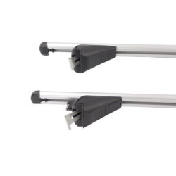 Греди напречни за багажник за кола - за вградени покривни релси без отвор - 135см, с ключ