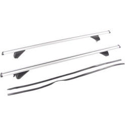 Греди напречни за багажник за кола - за вградени покривни релси без отвор - 135см, с ключ