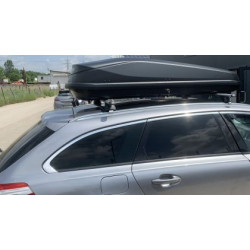 Греди напречни за багажник за кола - за вградени покривни релси без отвор - 135см, с ключ