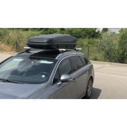 Греди напречни за багажник за кола - за вградени покривни релси без отвор - 135см, с ключ