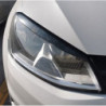 Вежди за фарове Volkswagen Golf 7 (2014-2019) - черен гланц