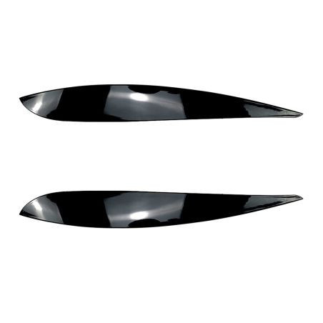 Вежди за фарове Volkswagen Polo (2005-2009)  - черен гланц