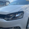 Вежди за фарове Volkswagen Polo (2011-2017) - черен гланц