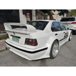 Спойлер антикрило за BMW E36 sedan / coupe - LTW M3 GT Class 2 - черен гланц