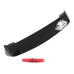 Спойлер антикрило за Toyota Prado J120 (2003-2009) с трети стоп - черен гланц